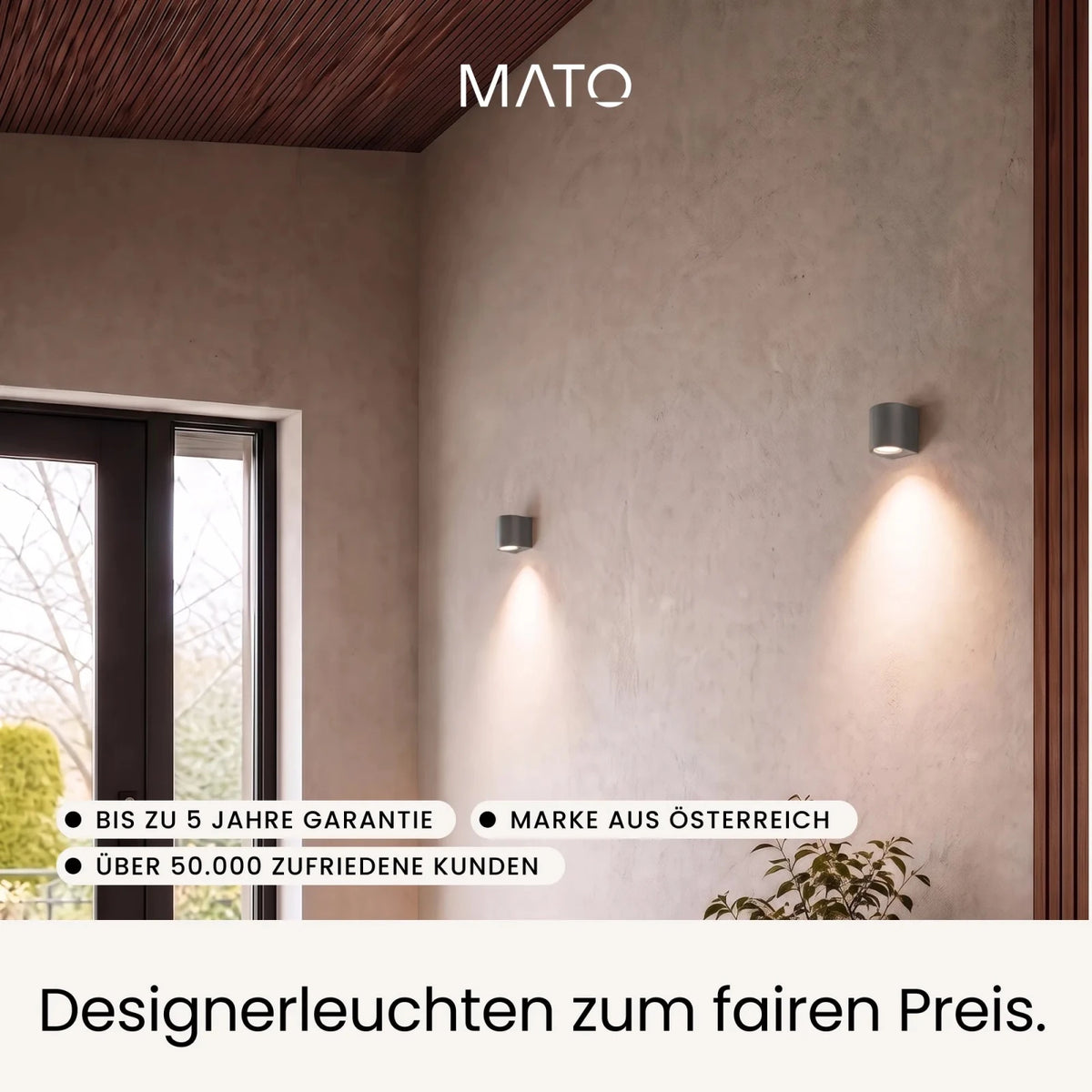 Wandleuchte VAYA - MATO