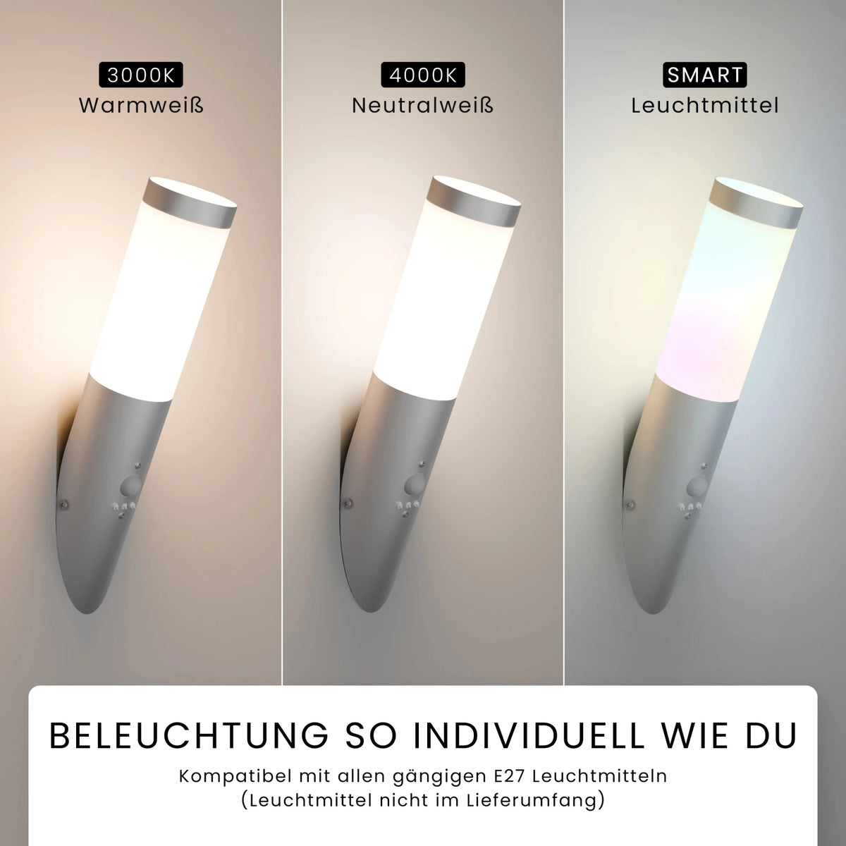 Wandleuchte WAVO mit Sensor - MATO