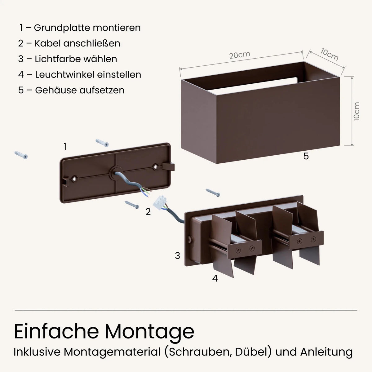 Wandleuchte LUMA-S DUO - MATO