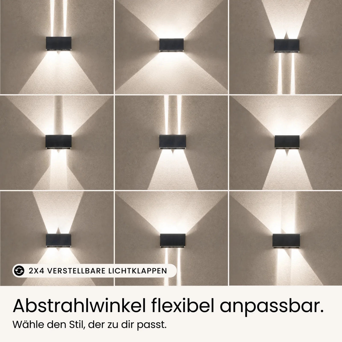 Wandleuchte LUMA-S DUO - MATO