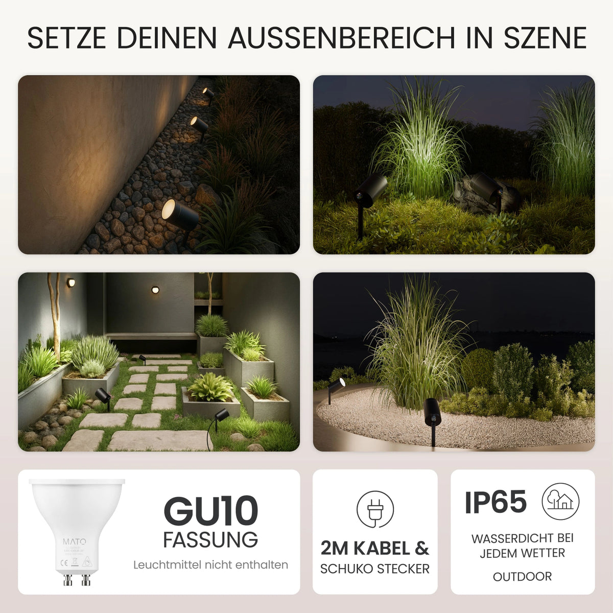 Gartenstrahler SPOTI - MATO