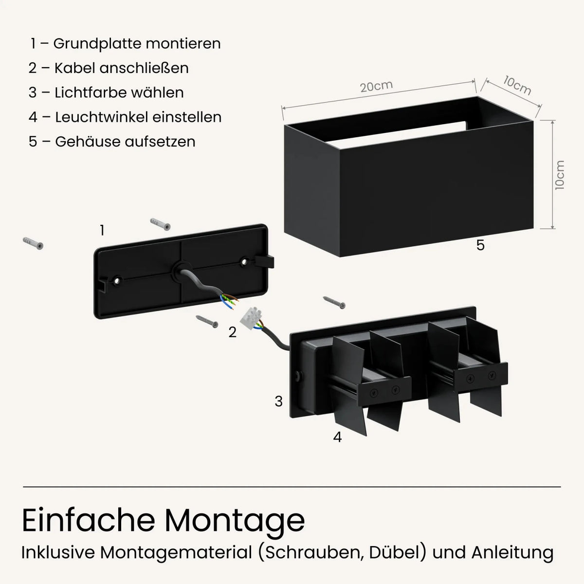 Wandleuchte LUMA-S DUO - MATO