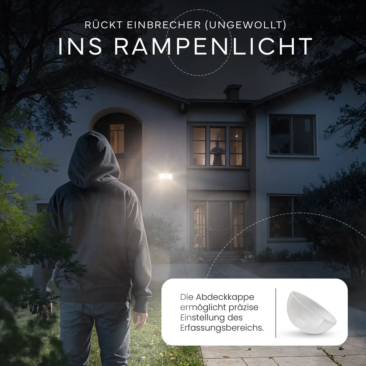 Wandleuchte LUMAX DUO mit Sensor - MATO