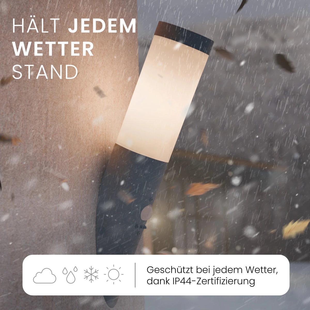 Wandleuchte WAVO mit Sensor - MATO