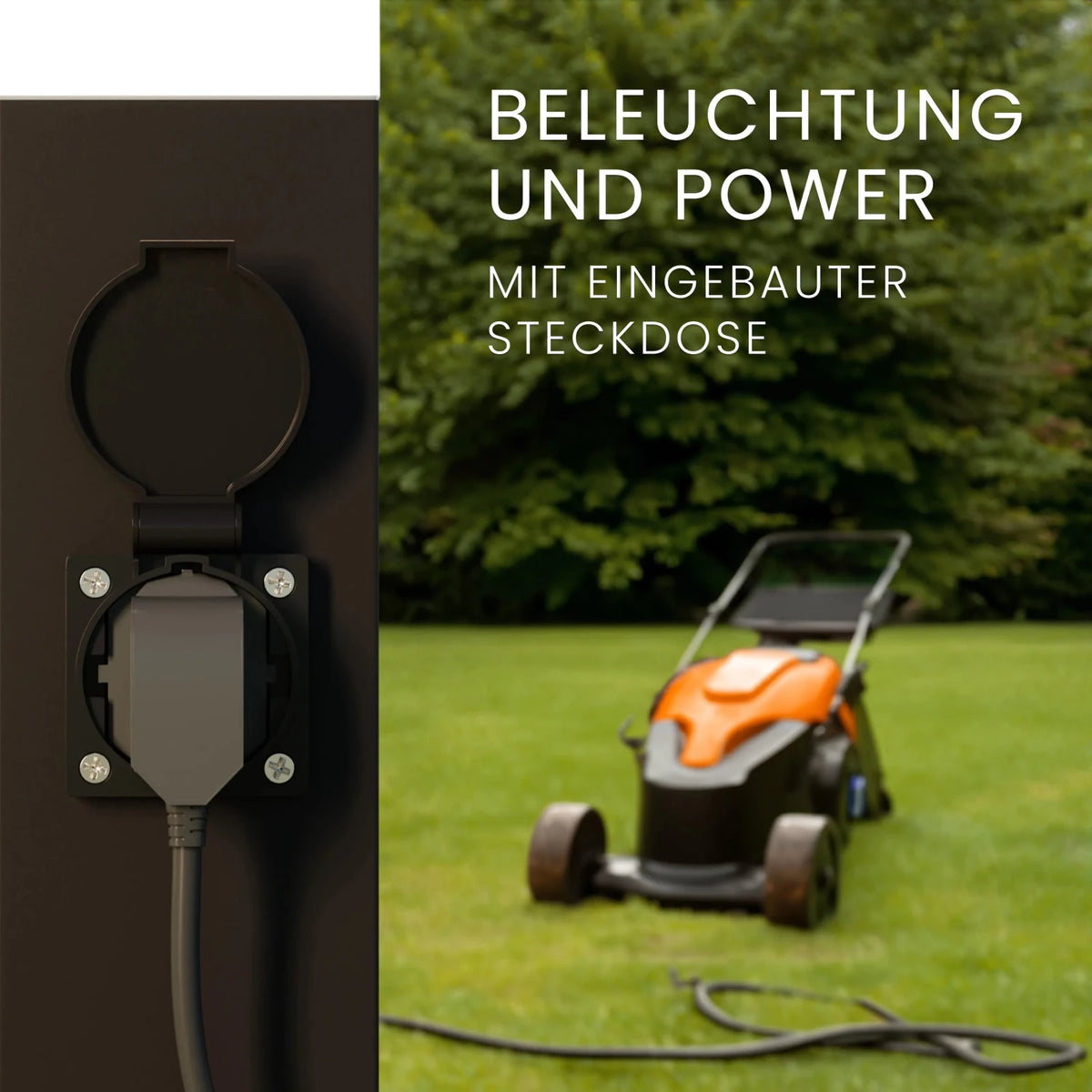 Wegeleuchte TAVO mit Steckdose - MATO