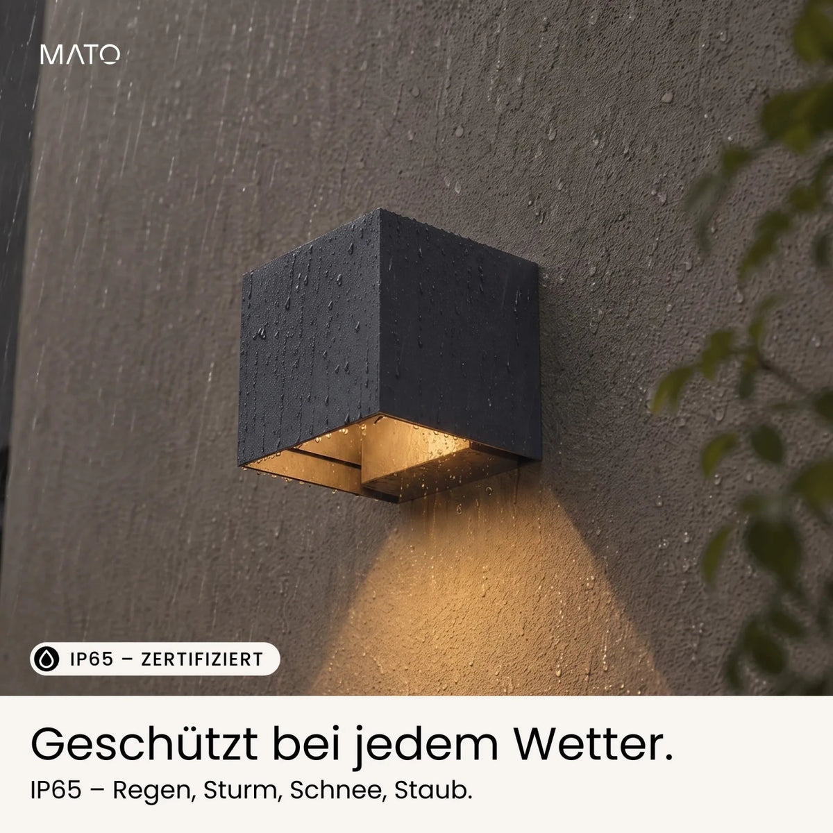 Solar Wandleuchte HELIO - MATO