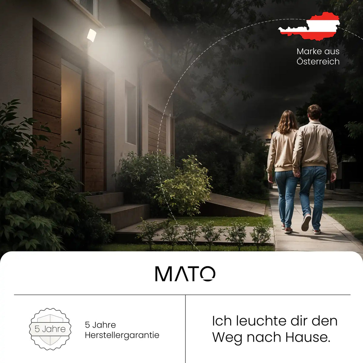 Wandleuchte LUMAX mit Sensor - MATO