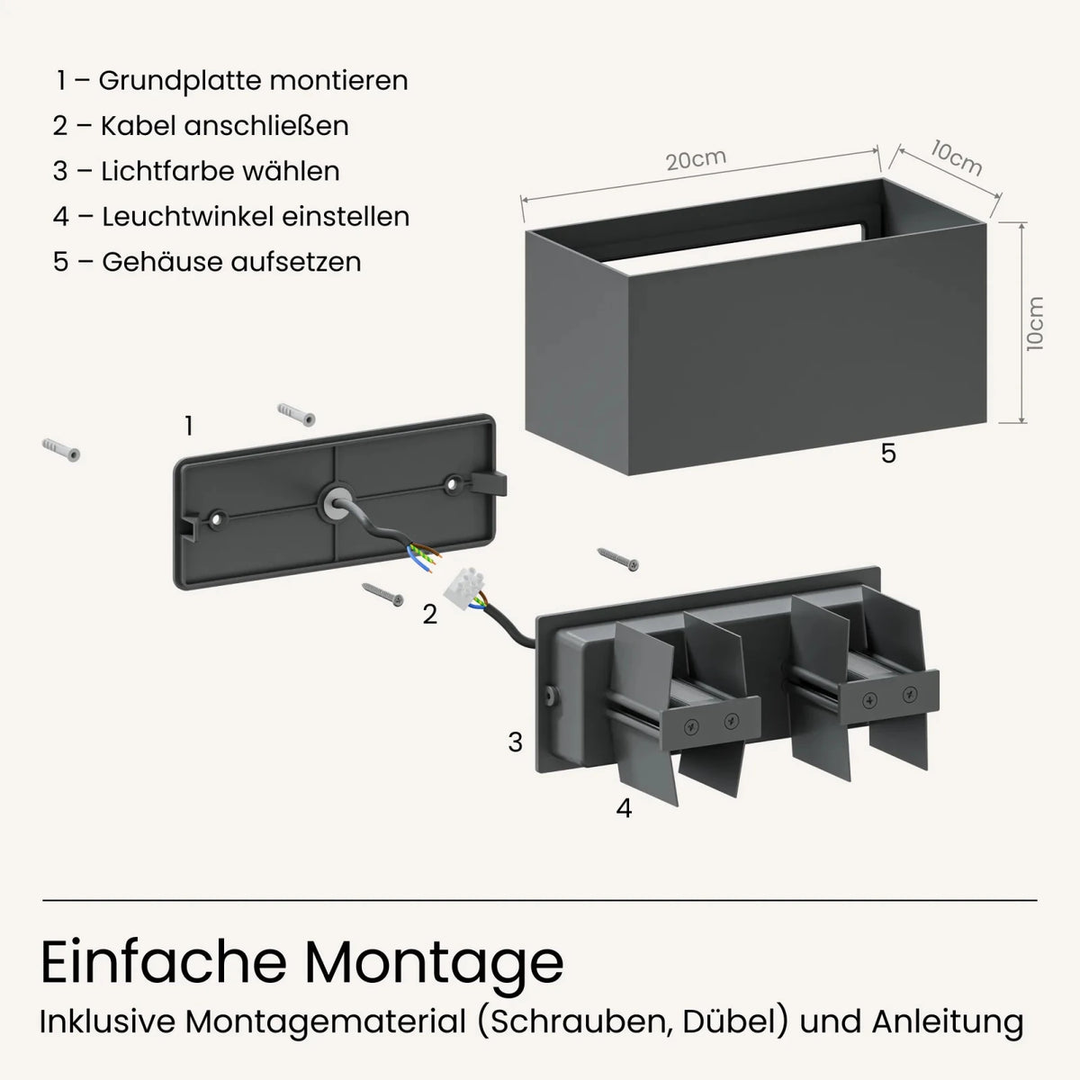 Wandleuchte LUMA DUO - MATO