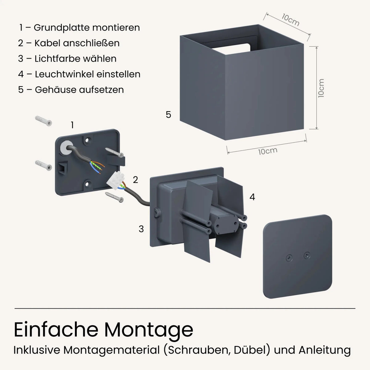 Wandleuchte LUMA-S - MATO