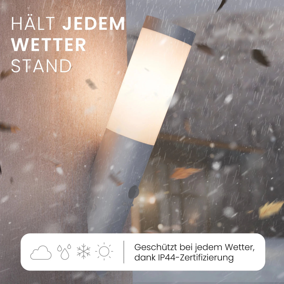Wandleuchte WAVO mit Sensor - MATO