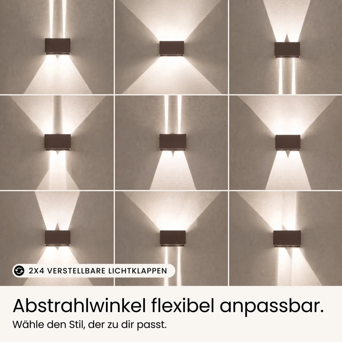Wandleuchte LUMA-S DUO - MATO