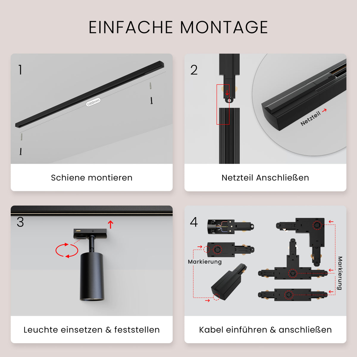 Schienensystem Set 1 - MATO