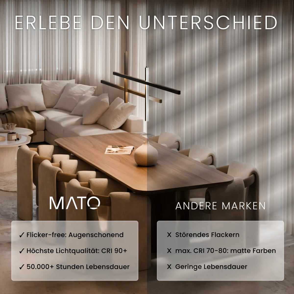 Pendelleuchte VENA - MATO