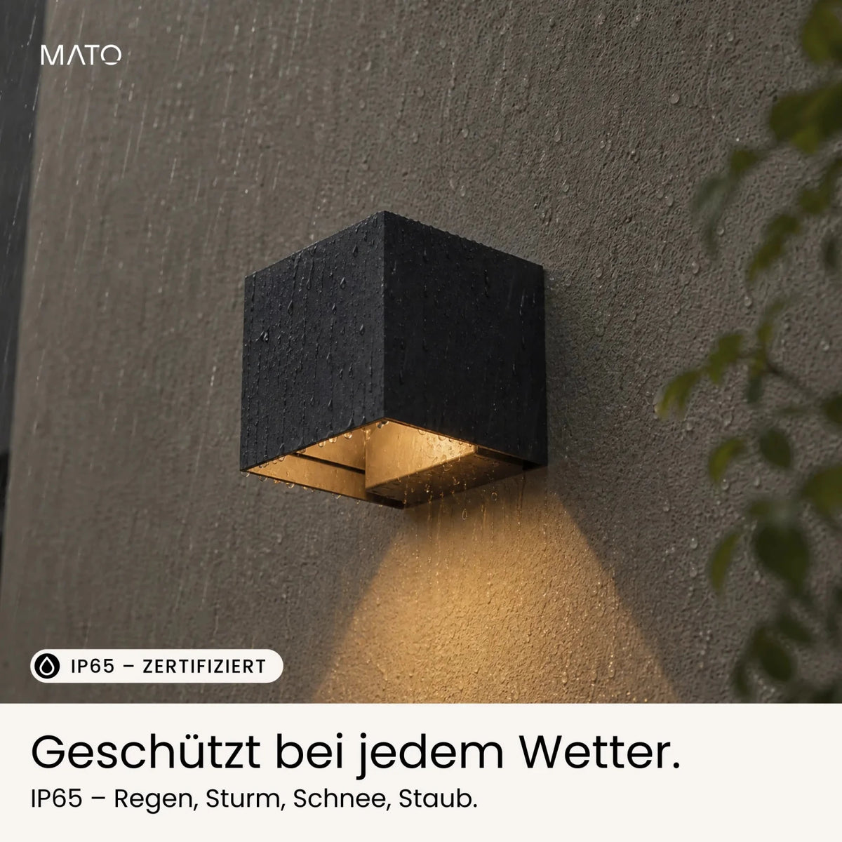Solar Wandleuchte HELIO - MATO
