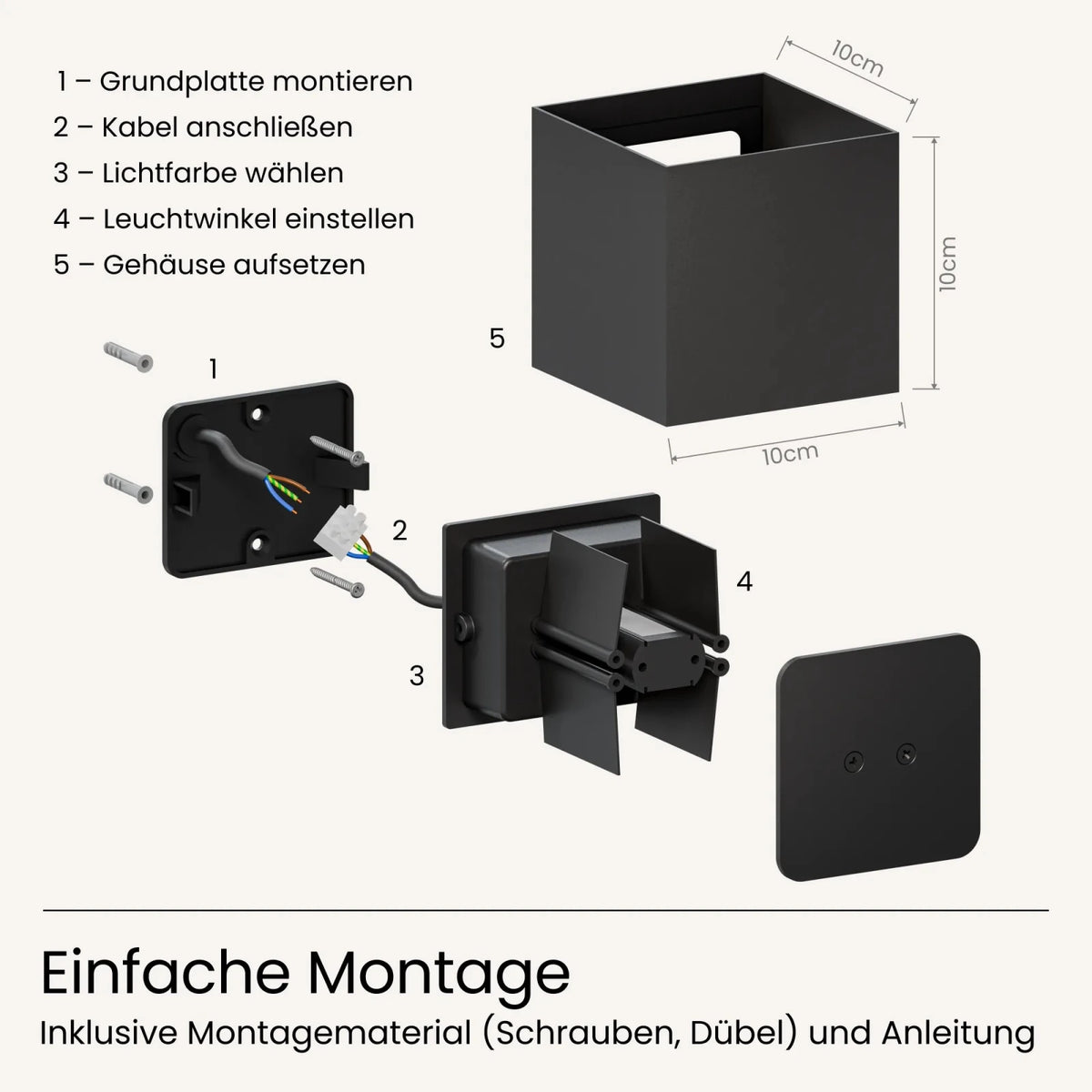 Wandleuchte LUMA-S - MATO