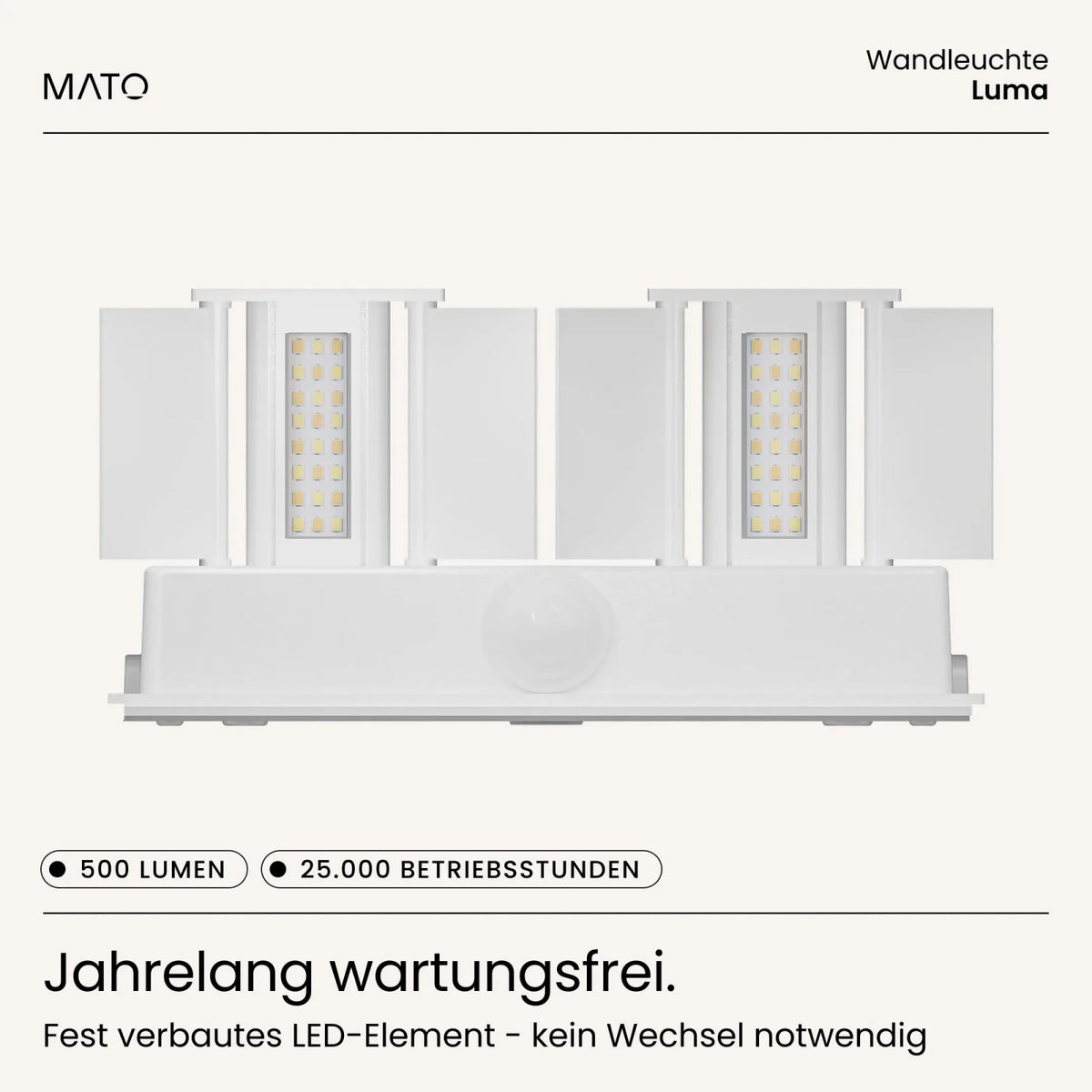 Wandleuchte LUMA-S DUO - MATO