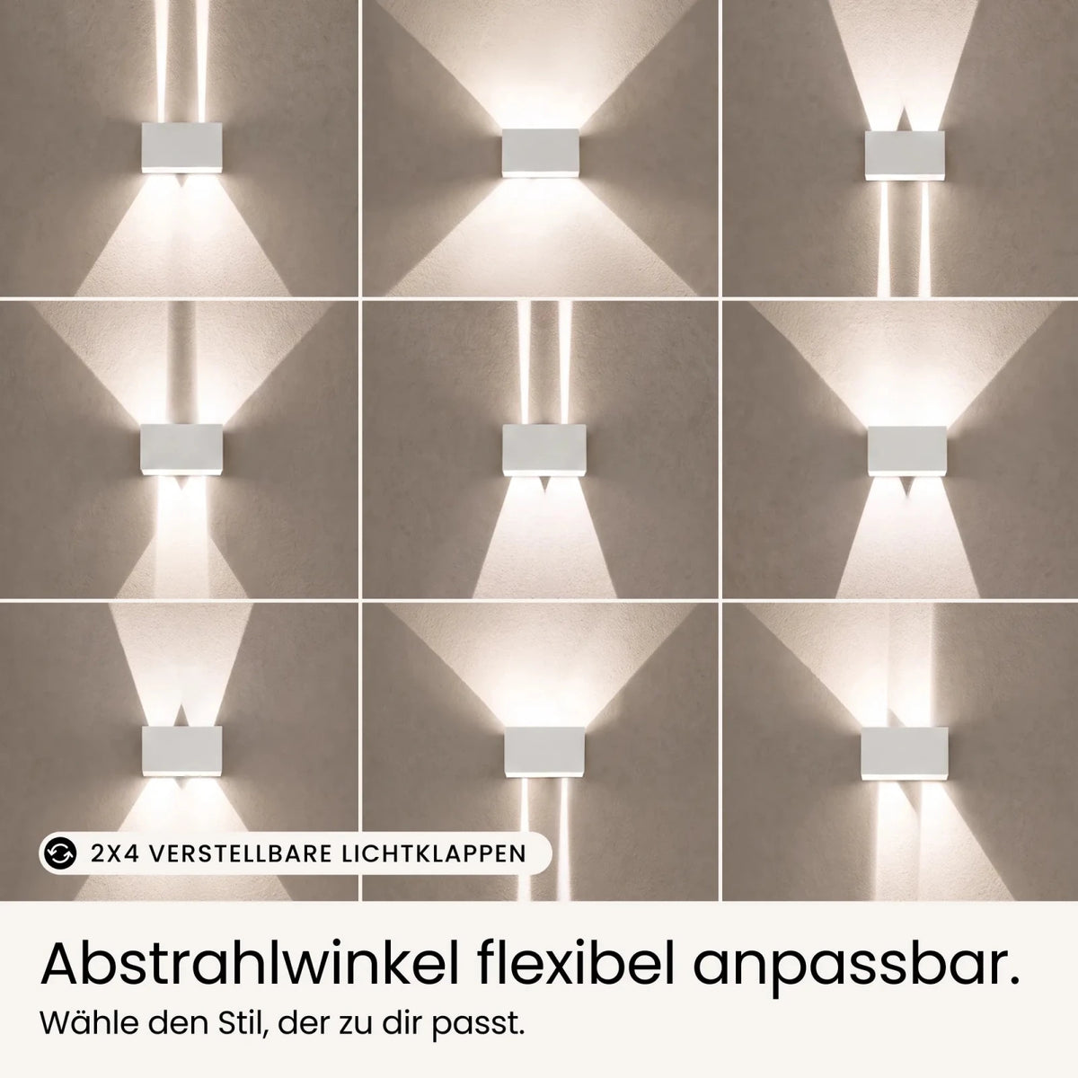 Wandleuchte LUMA-S DUO - MATO