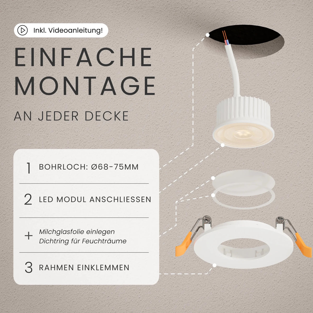 Einbaustrahler NUA - MATO