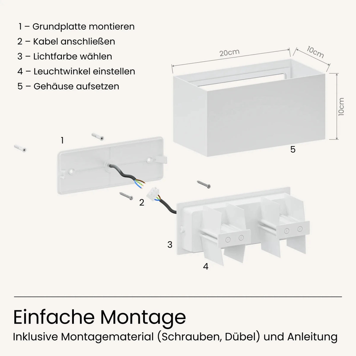 Wandleuchte LUMA-S DUO - MATO