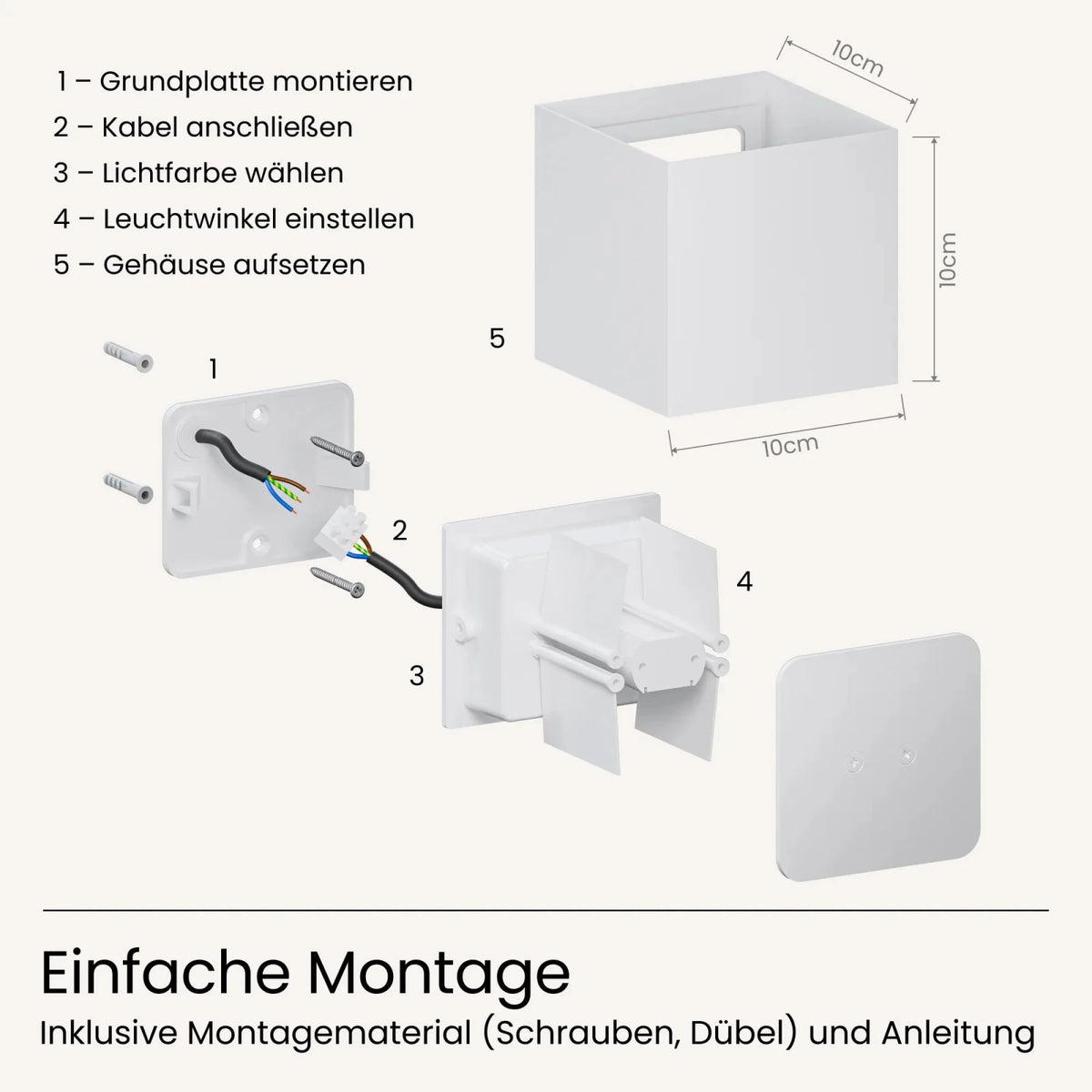 Wandleuchte LUMA-S - MATO